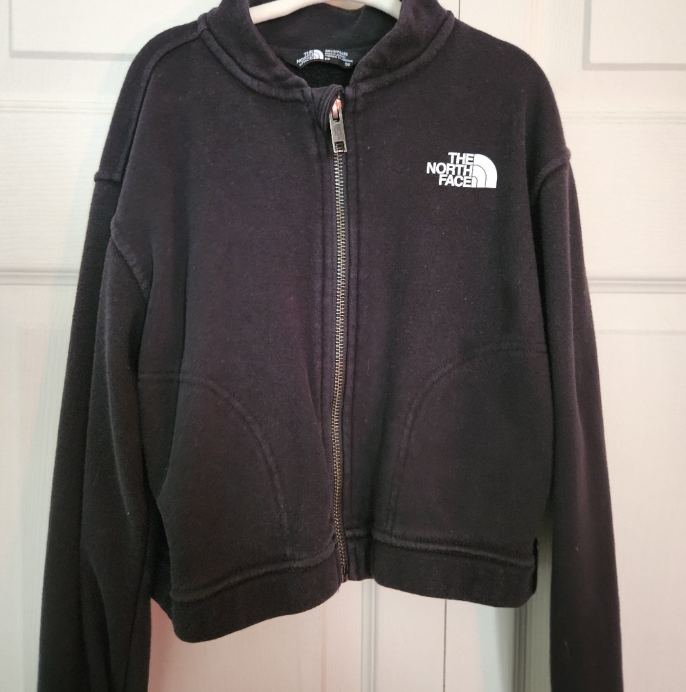 The North Face Black Zipper Sweater